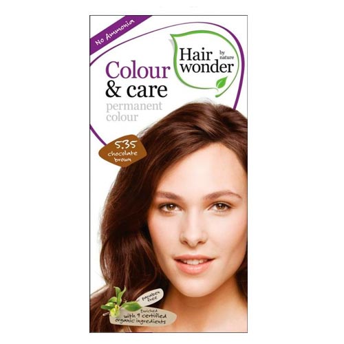 Hair Wonder Colour and care permanent hair colour - chocolate brown 5.35
