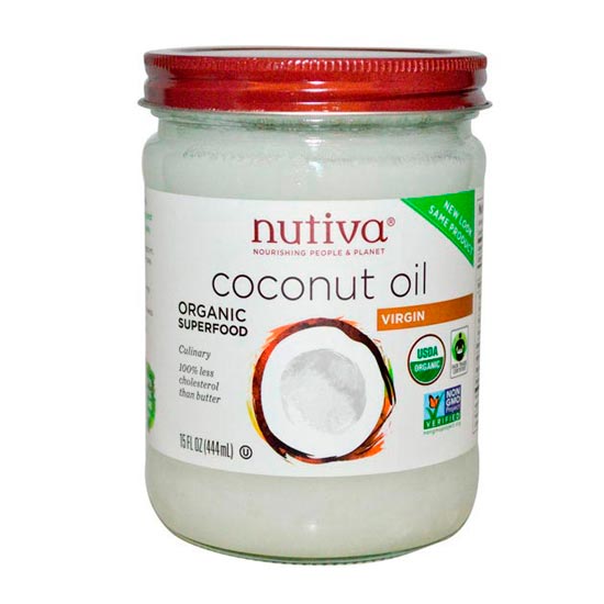Nutiva Organic virgin coconut oil